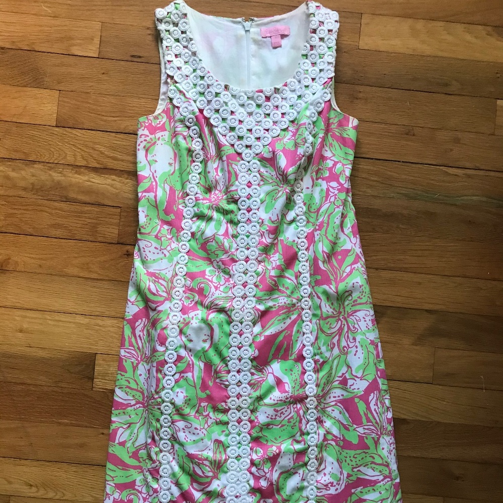 Lilly Pulitzer Size 2 Shift Dress